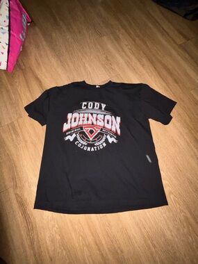 Cody Johnson Leather Tour Shirt XL Country Concert Tee Back Hit Dates